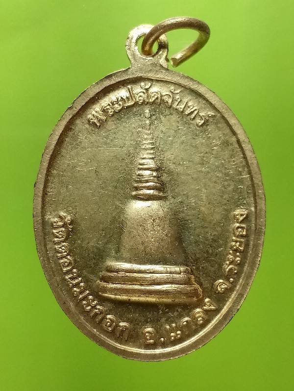 เหรียญพระปลัดจันทร์ วัดดอนมะกอก อ. แกลง  ระยอง