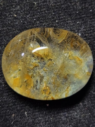 หัวแหวน โป่งข่าม  แก้วกาบทอง  ขนาด 2.5 ซม.*1.8 ซม