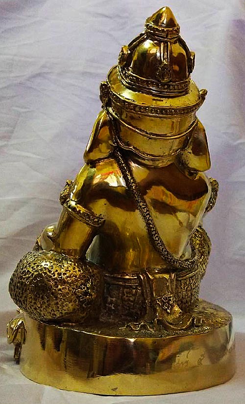 1 ใน 108 พระพิฆเนศปางเสวยสุข มหาเทพแห่งความสำเร็จ ขนาดดบูชาหน้าตัก 9 นิ้ว รุ่นชนะมาร