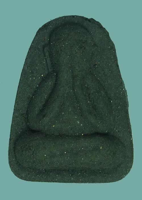 พระปิดตามหาลาภเนื้อผงผสมว่าน หลวงปู่เขียว วัดหรงบน อ.ปากพนัง จ.นครศรีธรรมราช ปี 2537