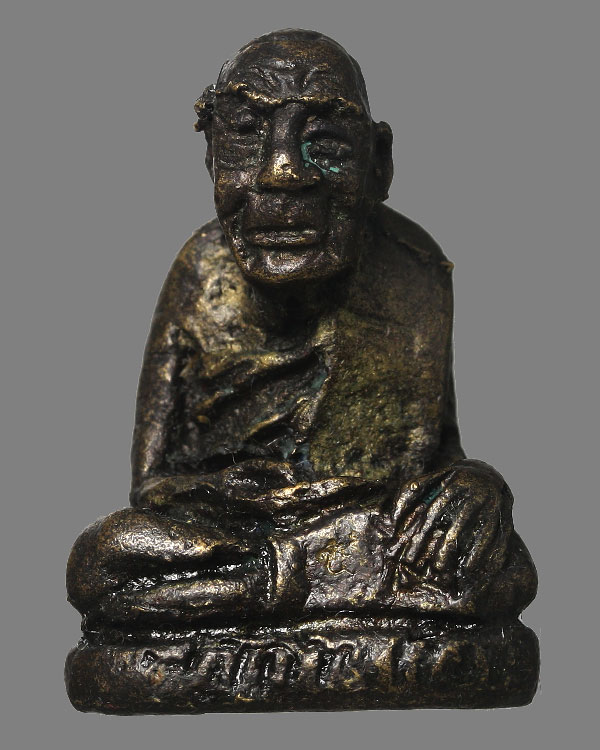 รูปหล่อโบราณพ่อท่านสังข์ กตปุญโญ วัดคีรีวรรณา (วัดบ้านนา)