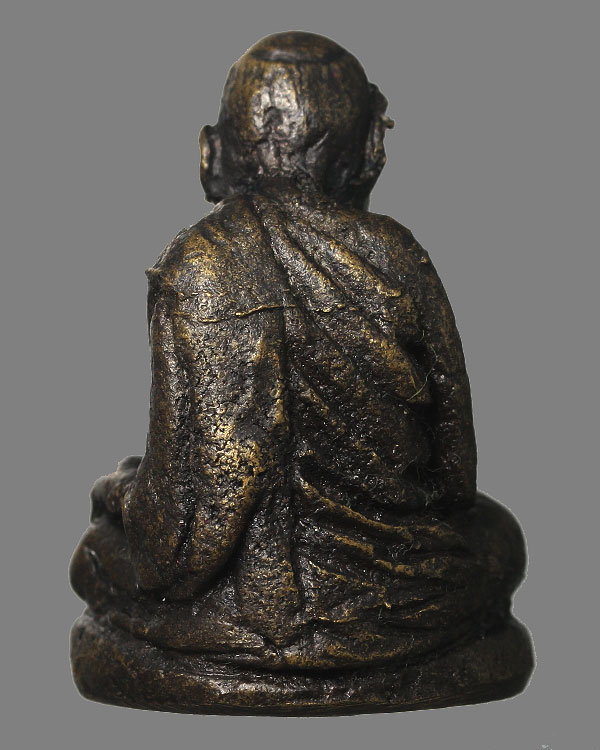 รูปหล่อโบราณพ่อท่านสังข์ กตปุญโญ วัดคีรีวรรณา (วัดบ้านนา)