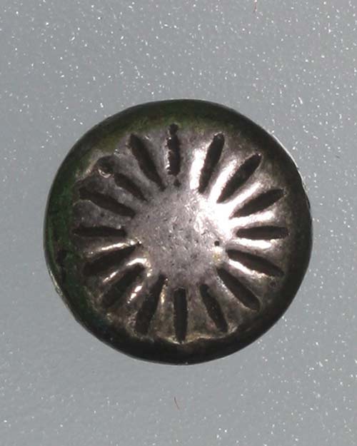 หัวนะโม มหามงคลศรีวิชัย หลังดาวกระจาย รุ่นชนะมาร เนื้อเงินแท้