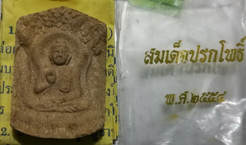 พระผง ปรกโพธิ์ หลวงปู่แย้ม วัดสามง่าม ปี 2554 (1)