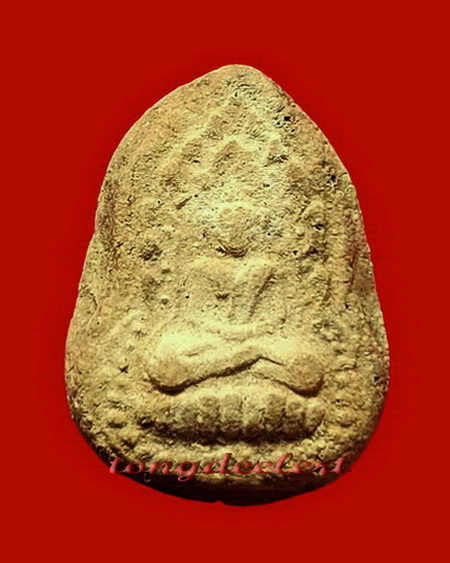 พระพิมพ์กลีบบัว หลวงพ่อเล็ก วัดสันติคิรีศรีบรมธาตุ(วัดเขาดิน) จ.กาญจนบุรี หายากค่ะ