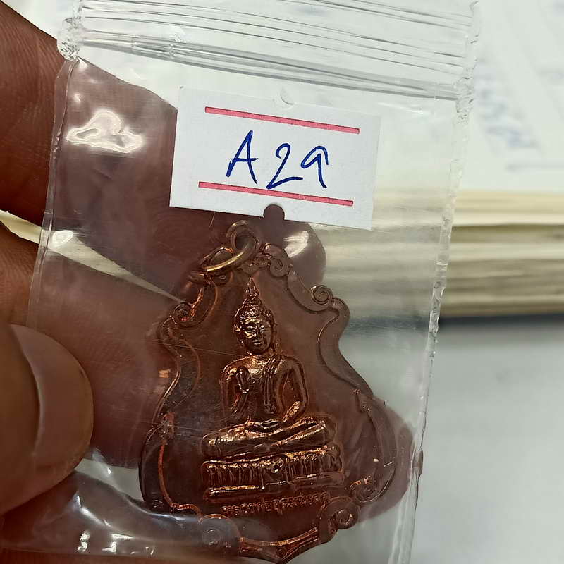 a29-เหรียยพระอุดมมงคล วัดบวรศิริธรรม(เขามอ) อ.สองพี่น้อง จ.สุพรรณบุรี ปี 2562