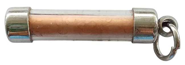 แผ่นทองแดงม้วนใส่หลอด ไม่ทราบที่ เคาะเดียว