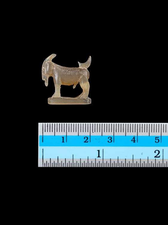 แพะรับโชค รุ่นแรก เจ้าคุณอ่าง สิริจนฺโท วัดใหญ่สว่างอารมณ์ จ.นนทบุรี เนื้อเขาควายเผือก จารยันต์ 