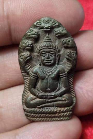 หลวงปู่ม่น112 ปรกกันภัย หลวงปู่ม่น วัดเนินตามาก จ.ชลบุรี ปี ๒๕๓๖