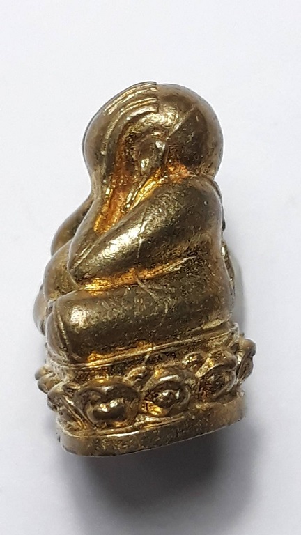 พระปิดตาหลวงพ่อหยอด วัดแก้วเจริญ สมุทรสงคราม ก้นอุดผง