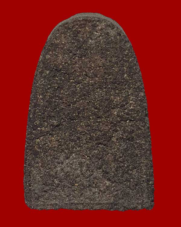 พระว่านหลวงพ่อปลอด วัดหัวป่า อำเภอระโนด จังหวัดสงขลา พิมพ์เล็บมือสมาธิ ยุคอินโดจีน ปี 2485