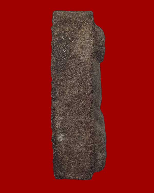 พระว่านหลวงพ่อปลอด วัดหัวป่า อำเภอระโนด จังหวัดสงขลา พิมพ์เล็บมือสมาธิ ยุคอินโดจีน ปี 2485