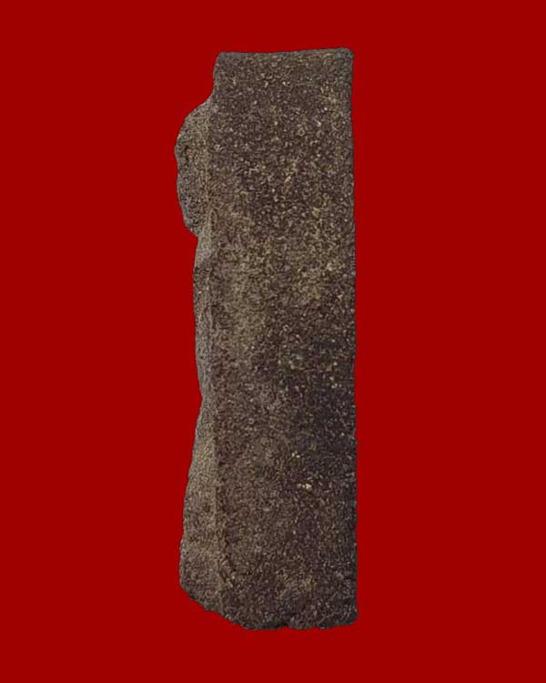 พระว่านหลวงพ่อปลอด วัดหัวป่า อำเภอระโนด จังหวัดสงขลา พิมพ์เล็บมือสมาธิ ยุคอินโดจีน ปี 2485