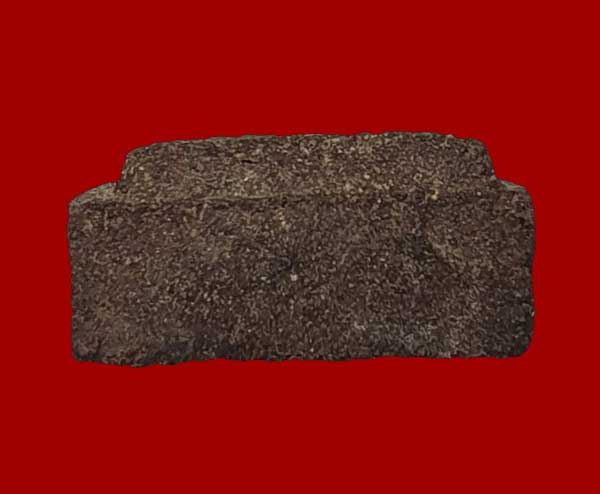 พระว่านหลวงพ่อปลอด วัดหัวป่า อำเภอระโนด จังหวัดสงขลา พิมพ์เล็บมือสมาธิ ยุคอินโดจีน ปี 2485