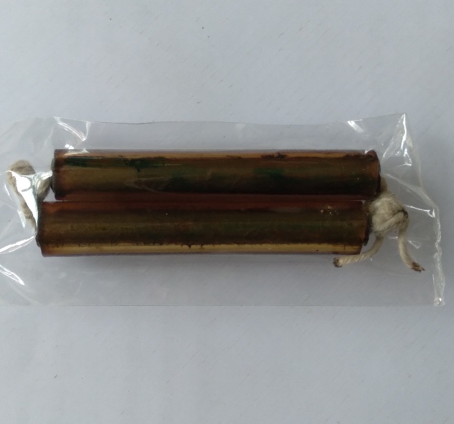 ตะกรุดหลอดยางหลวงปู่ฝั้น อาจาโร