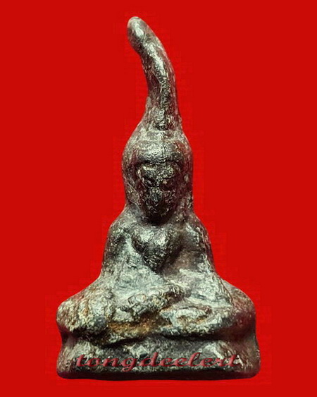 พระท่ากระดานพิมพ์หล่อโบราณ หลวงพ่อนารถ วัดศรีโลหะราษฎร์บำรุง จ.กาญจนบุรี ยุคแรก หายาก สวยมากค่ะ