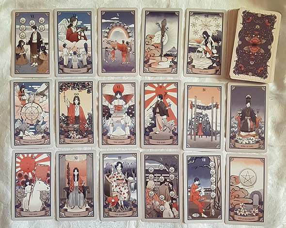 ไพ่ยิปซี TAISHO ROMAN TAROT ของใหม่ แค่แกะพลาสติกเช็คหน้าไพ่เฉยๆ