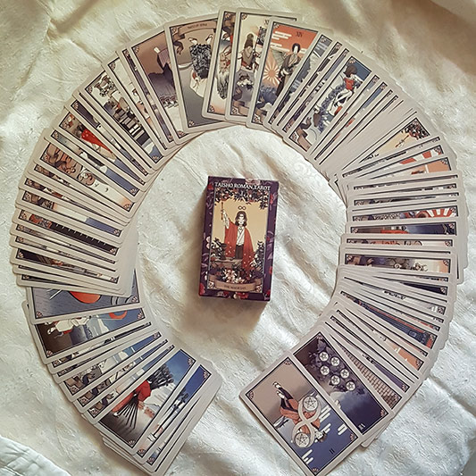 ไพ่ยิปซี TAISHO ROMAN TAROT ของใหม่ แค่แกะพลาสติกเช็คหน้าไพ่เฉยๆ