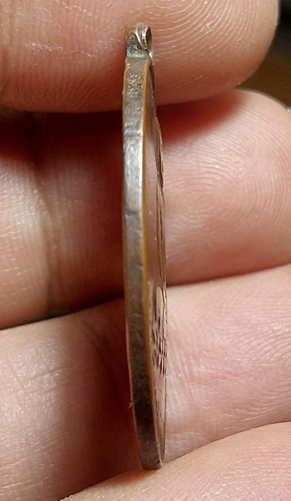 เหรียญรุ่นแรก หลวงพ่อมิ่ง วัดกก กทม. ปี 2489