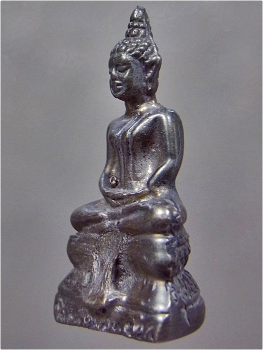 พระกริ่งรัตนโสธร เนื้อนวโลหะ วัดแก้วพิจิตร จ.ปราจีนบุรี ปี 2536 (พร้อมส่ง ปณ.EMS/ขนส่งเอกชน)