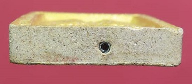 เทพจำแลงภมร ครูบากฤษณะ สำนักสงฆ์เวฬุวัน นครราชสีมา เนื้อผงทาทอง ฝังตะกรุด