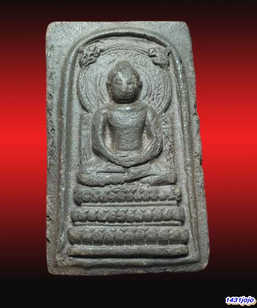 พระคันธราช พิธีมงคลมหาลาภ ปี2499 คุณแม่ชีบุญเรือน เนื้อผ่านดำหายากมากๆครับ