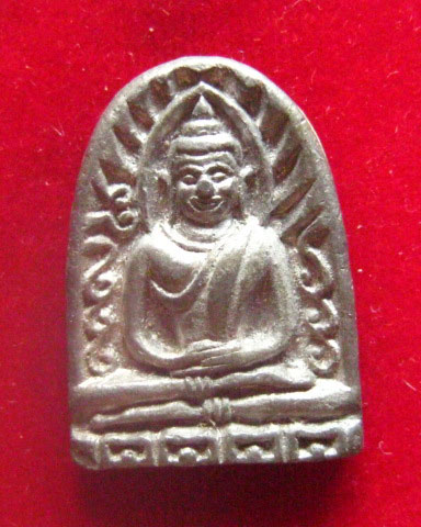 พระซุ้มกอ เนื้อตะกั่ว หลัง สก. รุ่น 20 ปี วค. กำแพงเพชร ปี 2535