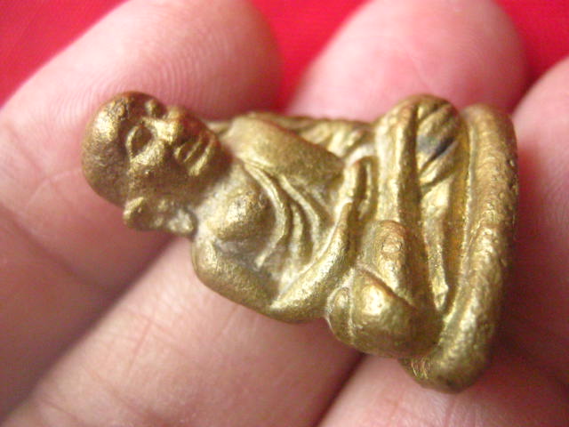 รูปหล่อหลวงพ่อเงิน วัดบางคลาน ก้นตอกโค้ด สวยไม่ทราบที่