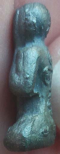 *พระปิดตาลอยองค์ หลวงพ่อปลา วัดโบสถ์ อ.สรรคบุรี จ.ชัยนาท เนื้อตะกั่วถ้ำชา*