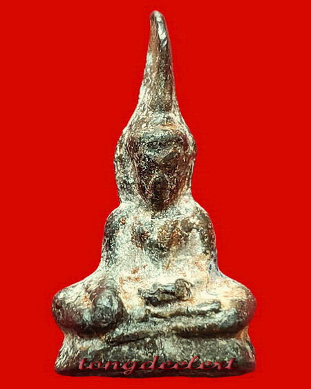 พระท่ากระดานพิมพ์หล่อโบราณ หลวงพ่อนารถ วัดศรีโลหะราษฎร์บำรุง จ.กาญจนบุรี ยุคแรก หายาก สวยมากค่ะ