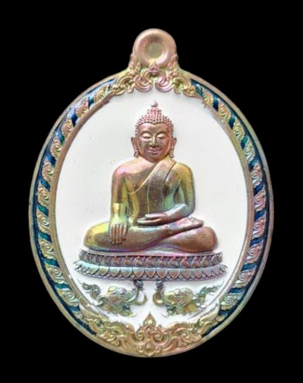 เคาะแรกแดง..ลพ.สำเร็จศักดิ์สิทธิ์ รุ่นบันดาลทรัพย์ ๖๓..เทวฤทธิ์ลงยาขาว # ๑๓๖๙..วัดหนองสะเดา สระบุรี