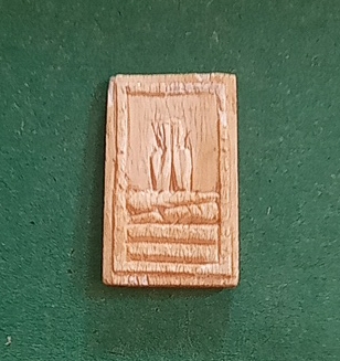 พระปิดตางาแกะหลังนางกวักเก่ามีอายุมาก