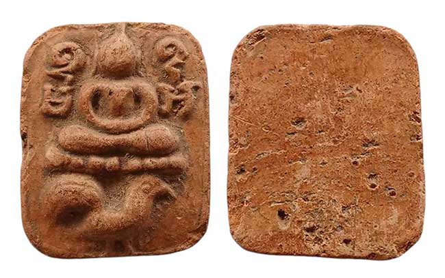 พระพิมพ์หลวงพ่อปาน ขี่ไก่ ไม่ทราบที่ เคาะเดียว