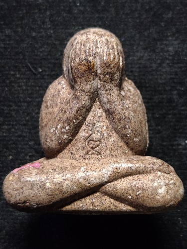 วัดใหม่นภาราม จ.นราธิวาส  พระปิดตามหาลาภ(บางแซะ) พิมพ์ใหญ่ พ่อท่านดำ พ.ศ.๒๕๓๙ ฝังตะกรุด