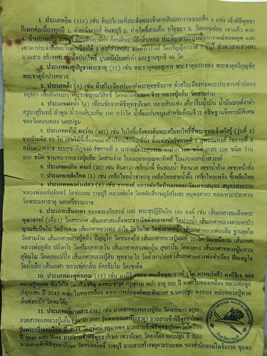 วัดสามง่าม นครปฐม พระสมเด็จ  หลวงปู่แย้ม ปรกโพธิ์หลังสมเด็จพระเจ้าตากสิน    ปี 2555