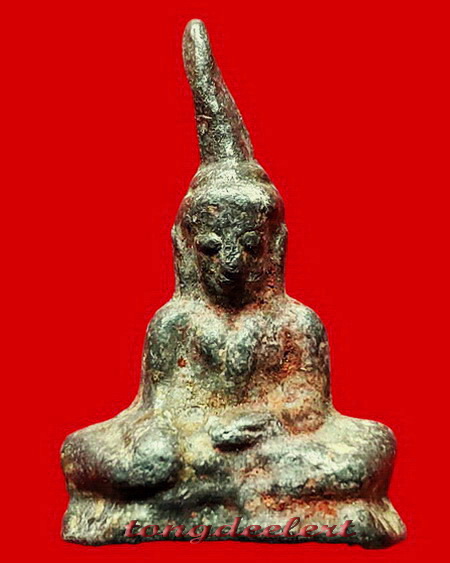 พระท่ากระดานเสาร์5หน้าโบสถ์(ตัดสิ่ว) หลวงพ่อนารถ วัดศรีโลหะราษฎร์บำรุง จ.กาญจนบุรี รุ่นเก่า หายากค่ะ