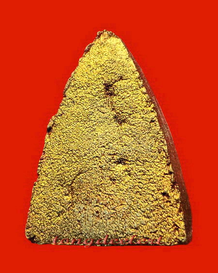 พระเนื้อผงพิมพ์นางพญาทาบรอนซ์ทอง หลวงพ่อนารถ วัดศรีโลหะราษฏร์บำรุง จ.กาญจนบุรีค่ะ