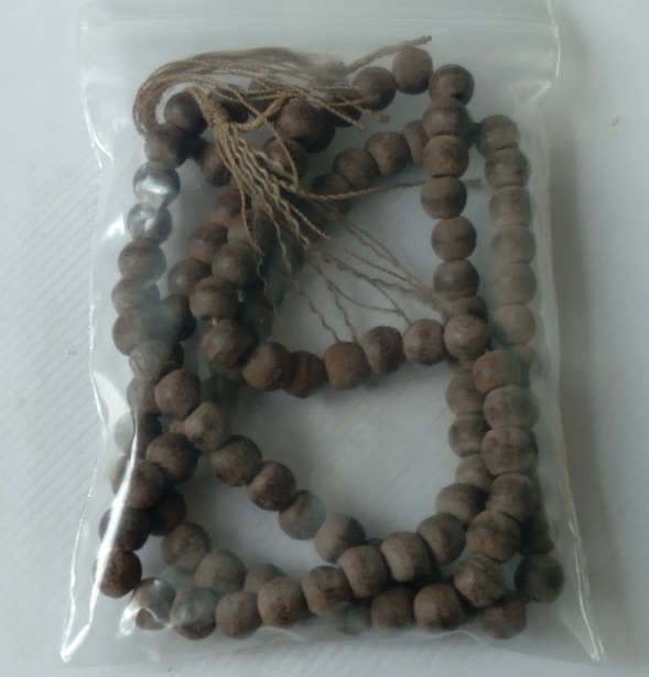 สร้อยประคำไม้เก่าไม่ทราบที่