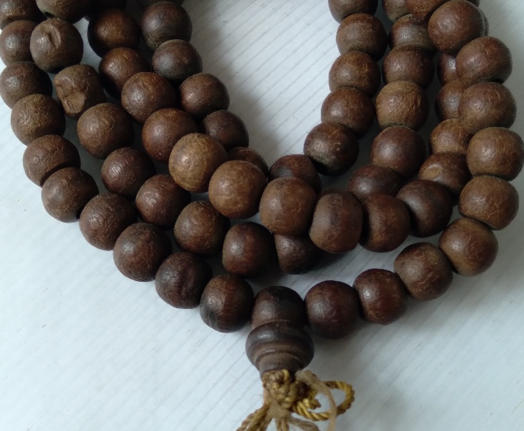 สร้อยประคำไม้เก่าไม่ทราบที่