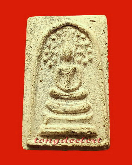 พระสมเด็จปรกโพธิ์เนื้อผงพุทธคุณ หลวงปู่ดี วัดเทวสังฆาราม(วัดเหนือ) จ.กาญจนบุรี สวยมากค่ะ