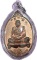 เหรียญ 8 รอบ รุ่นสุดท้าย เนื้อทองแดง ขัดเงา หลวงปู่ทิม วัดพระขาว อยุธยา 2552 พร้อมเลี่ยม