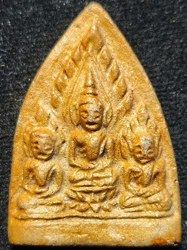 วัดสามง่าม จ.นครปฐม พระตรีกายเนื้อดิน7ป่าช้า (พระสาม) หลวงพ่อเต๋ คงทอง