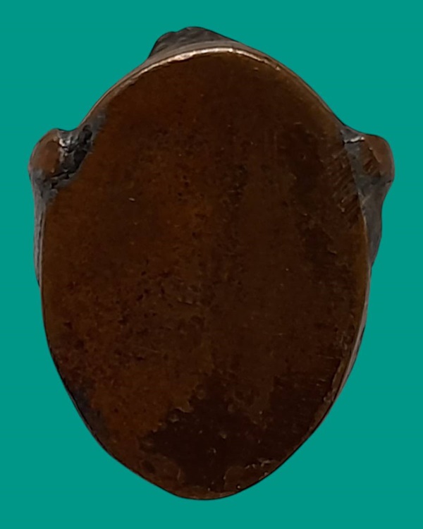 เสือหลวงพ่อปาน วัดมงคลโคธาวาส (วัดบางเหี้ย) จ.สมุทรปราการ ปี 2527 เนื้อนวะโลหะ