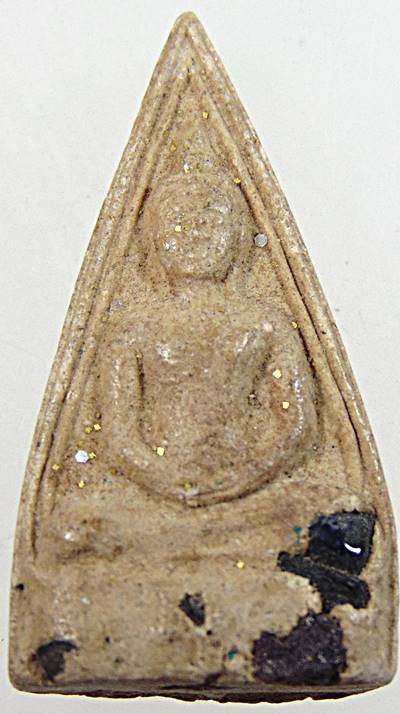 ๒๐ พระพุทธเนื้อผง ฝังพลอย