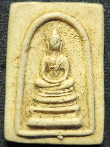 วัดศรีเทพ  จ.นครพนม  พระสมเด็จ หลวงปู่จันทร์  พิมพ์สังฆาฏิ  พ.ศ.2500