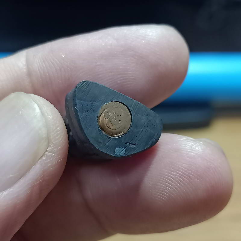 1-309 w2-รูปเหมือนหลวงพ่อปาน งานวางศิลาฤกษ์อาคารฯ วัดท่ากระแส จ.ชันาท ปี 2540 เนื้อทองแดง กล่องเดิม