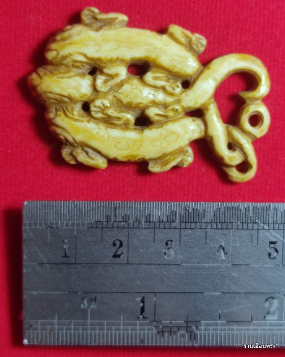 จิ้งจกเกี้ยวสาม เนื้องาแกะ หลวงพ่อหน่าย วัดบ้านแจ้ง อยุธยา 