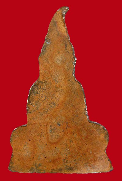 พระท่ากระดาน พิมพ์กลาง (นิิยม หลังวงเดือน) วัดต้นลำไย จ.กาญจนบุรี