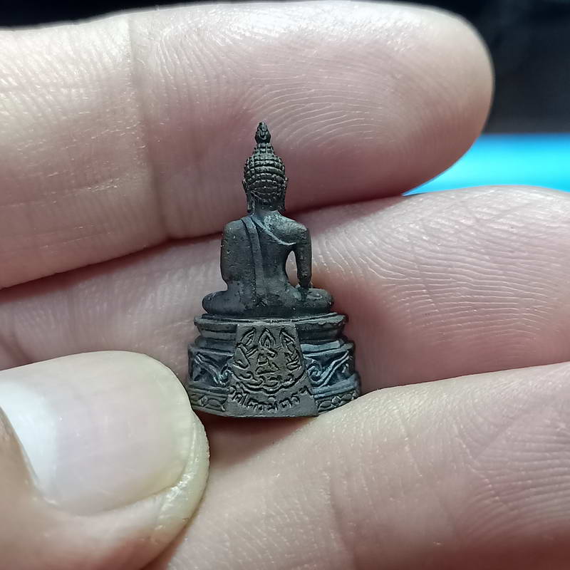 1-322 w8-หลวงพ่อสุโขทัย วัดไตรมิตรวิทยาราม เนื้อทองแดง กล่องเดิม