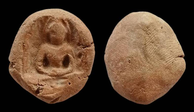 พระซุ้มกอ พิมพ์ขนมเปี๊ยะ ไม่ทราบที่ เคาะเดียว